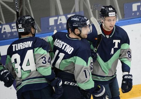 Голы «Торпедо» в матче с рижским «Динамо»